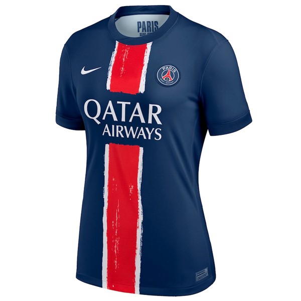 Camiseta Paris Saint Germain Replica Primera Ropa Mujer 2024/25